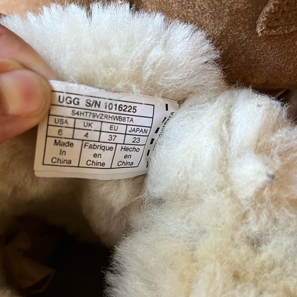 UGG® Bailey Suede Bow II Water-Repellent Cold Weather Boots - Picture 13 of 15